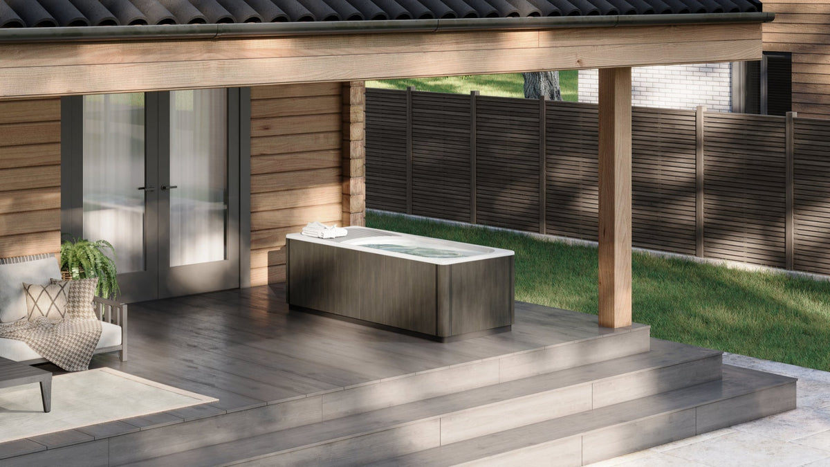 Cold Plunge Tub for contrast therapy, available at Jacuzzi Hot Tubs Rochester, NY.