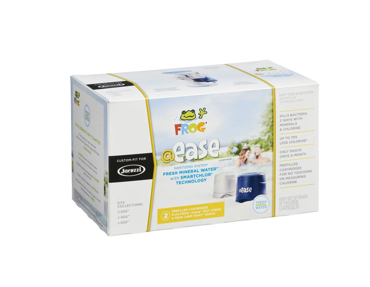Jacuzzi FROG @ease hot tub water care system, available at Jacuzzi Hot Tubs Rochester, NY.