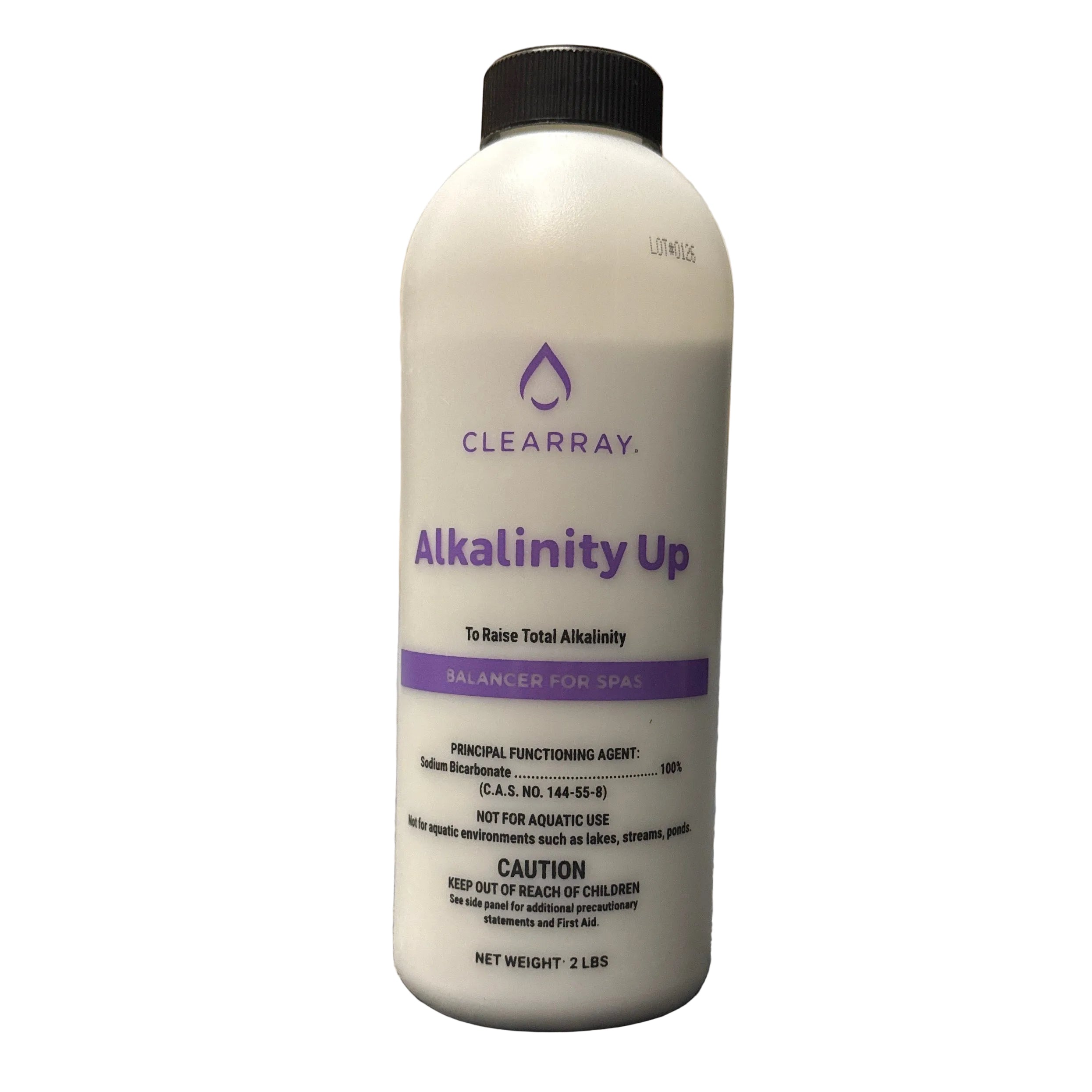2 lb Jacuzzi ClearRay Balancing Alkalinity Increaser Chemical Bottle