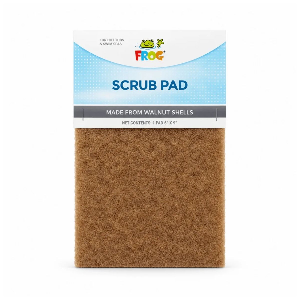 FROG Scrub Pad made from walnut shells for hot tubs and swim spas