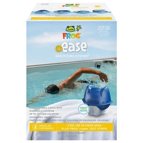 FROG @ease System Swim Spas (w/ shock) - Jacuzzi Hot Tubs Rochester
