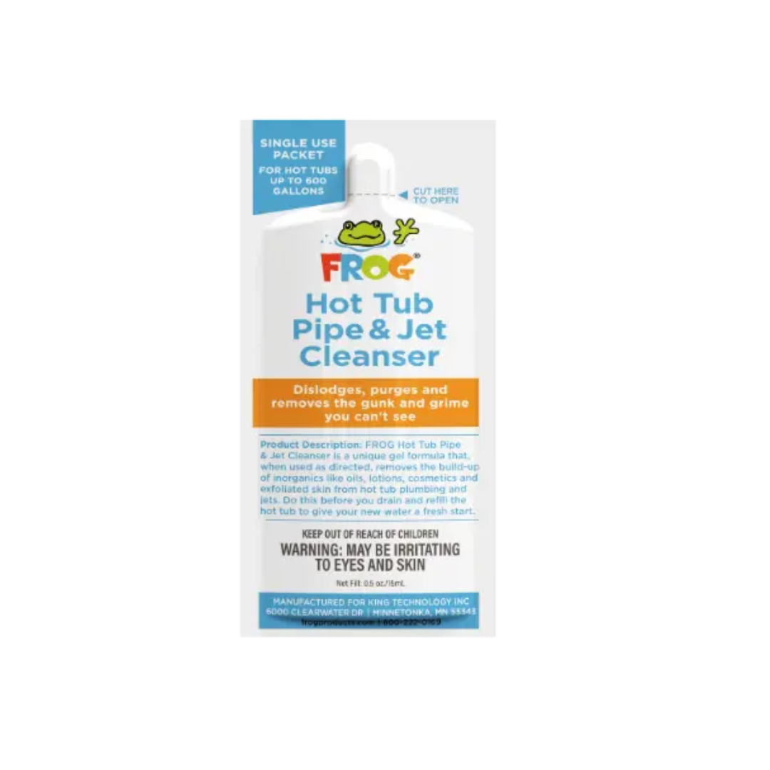 FROG Hot Tub Pipe & Jet Cleanser (Packet) - Spa Chemicals