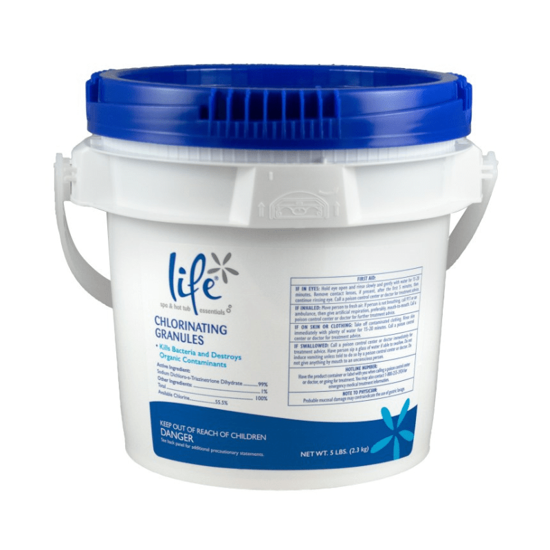 Life: Chlorine Granules (5) - Jacuzzi Hot Tubs Rochester