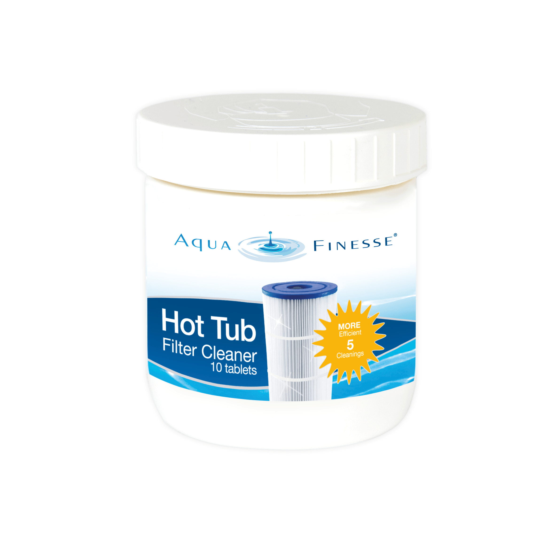 AquaFinesse - Filter Cleaning Tabs (10) - Jacuzzi Hot Tubs Rochester