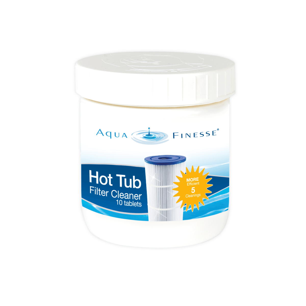 AquaFinesse: Filter Cleaning Tabs - Jacuzzi Hot Tubs Rochester