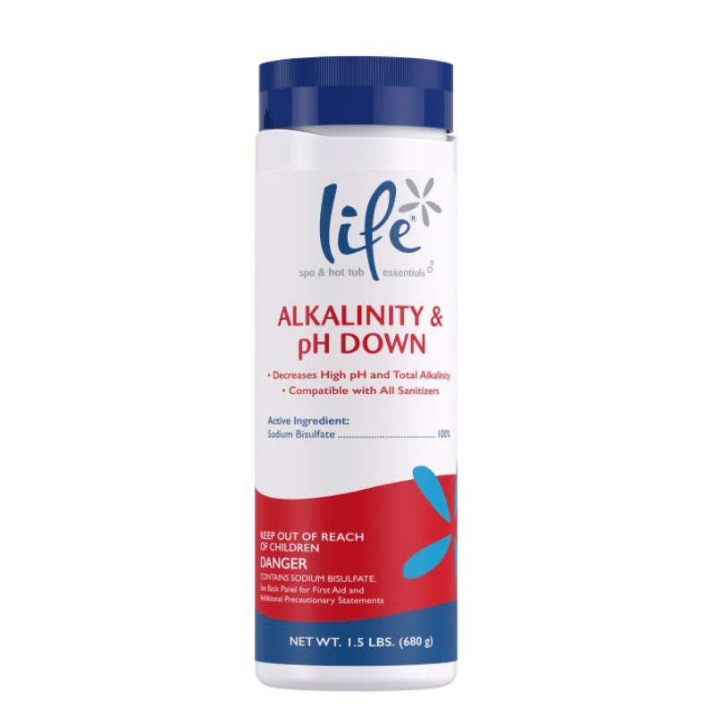 Life: Alkalinity & Ph Down 1.5 lb - Jacuzzi Hot Tubs Rochester