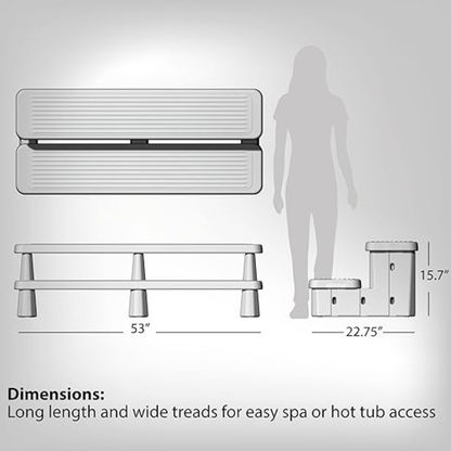 PowerStep: XL Spa Step - Jacuzzi Hot Tubs Rochester