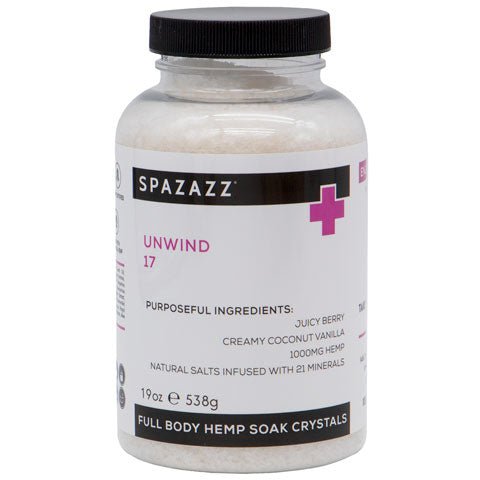 Spazazz: HEMP Crystals 19oz. - Jacuzzi Hot Tubs Rochester