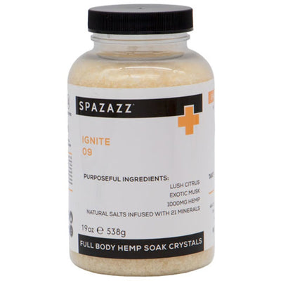 Spazazz: HEMP Crystals 19oz. - Jacuzzi Hot Tubs Rochester